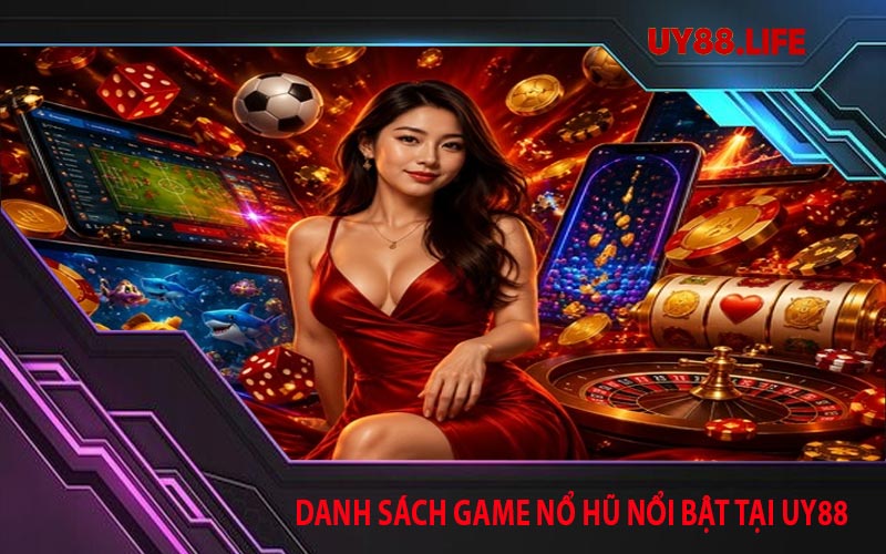 Danh sách game nổ hũ nổi bật tại uy88