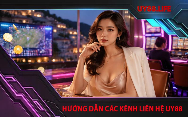 Hướng dẫn các kênh liên hệ UY88